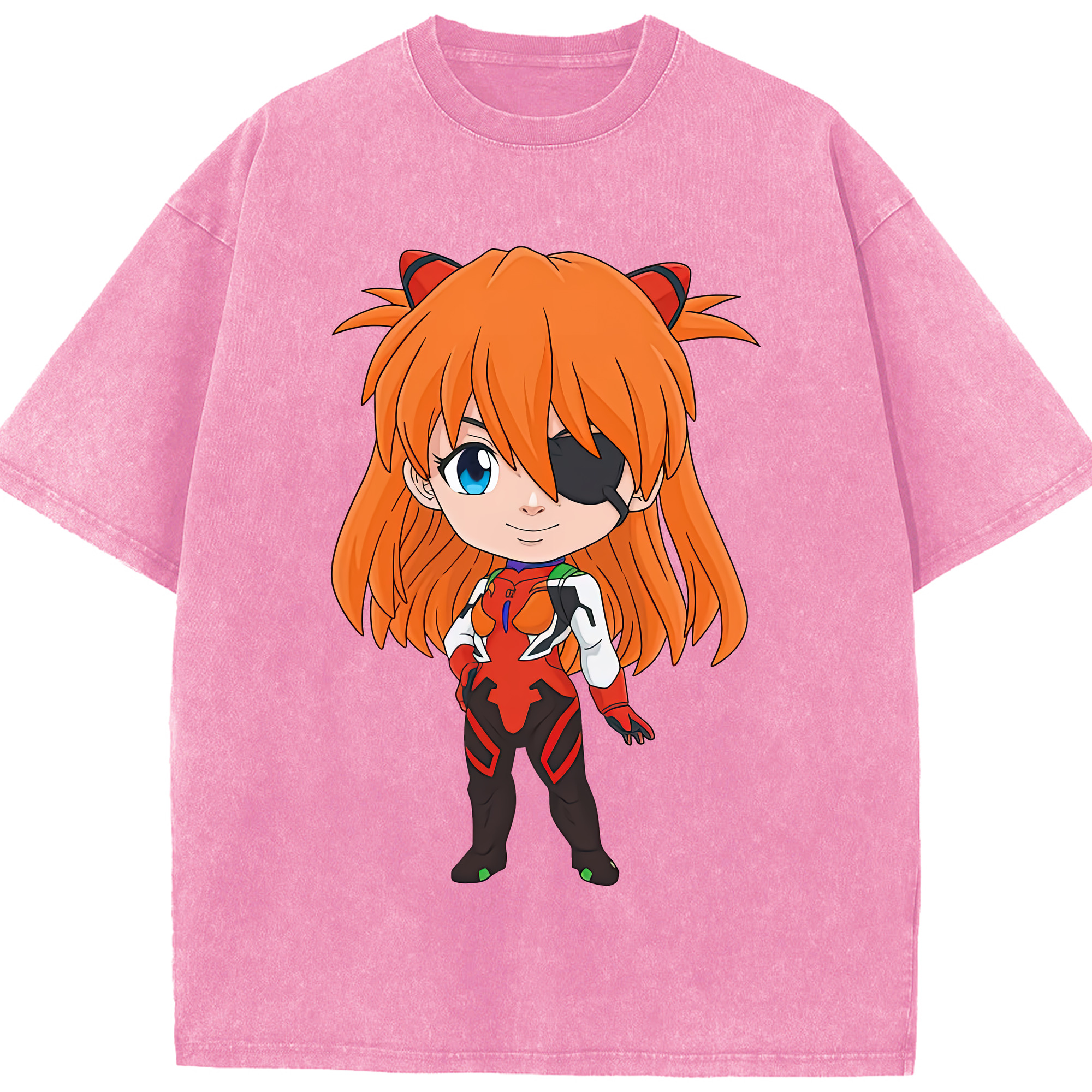 （画像用） EVA 新世紀エヴァンゲリオン 綿100% ヴィンテージ風 半袖Tシャツ（フロントプリント）